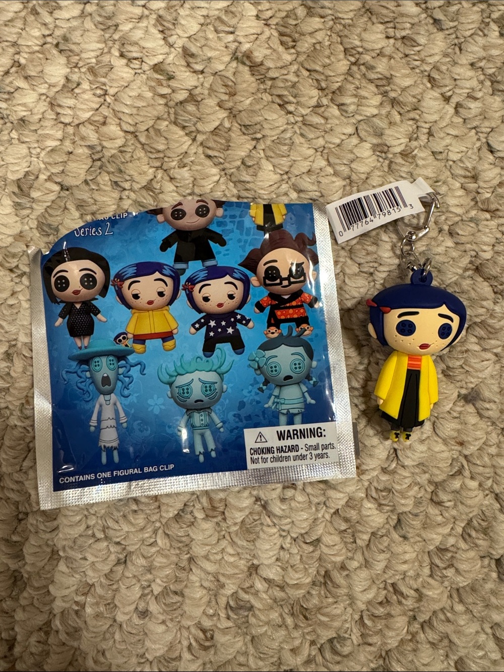 Coraline Bag Clip Series 2 (Coraline Doll)
